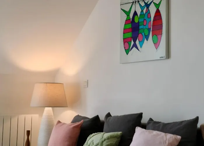 펜션 Les Terrassespetit Calme Vue Sur Havre De Carteret