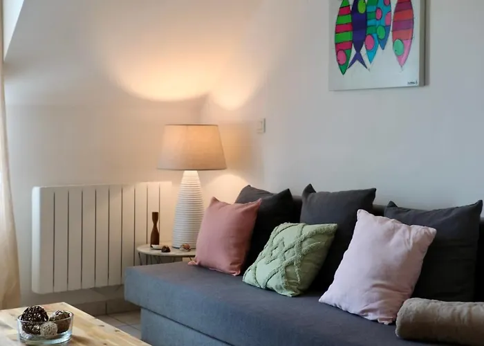 Feriehus Les Terrassespetit Calme Vue Sur Havre De Carteret *